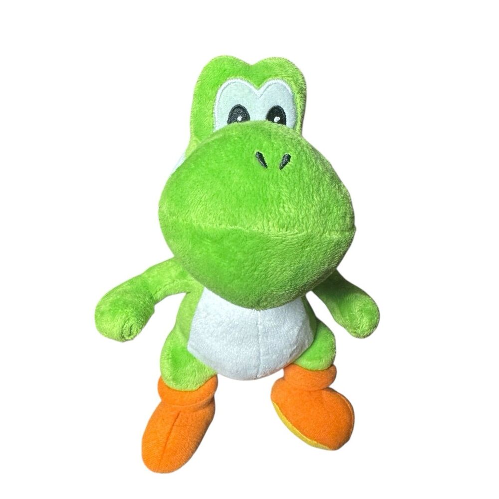Yoshi Plush 9 inch – Super Mario Bros Soft Stuffed Toy – Nintendo Character